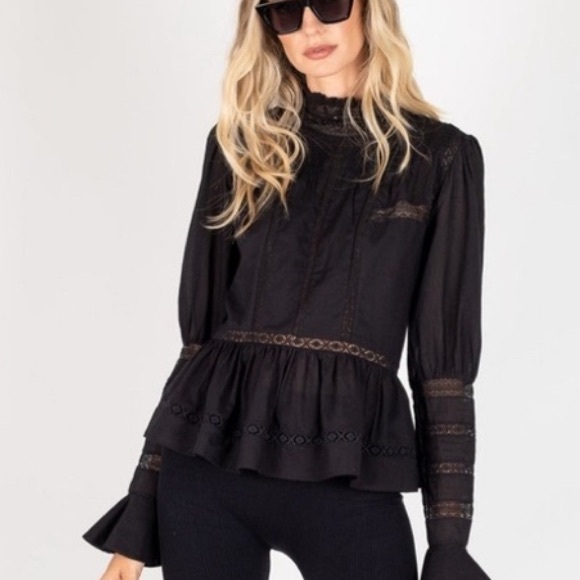 Phoebe Blouse - Organic Cotton NWT $475 MSRP